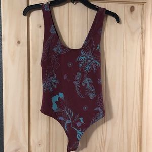 Free people bodysuit NWT small